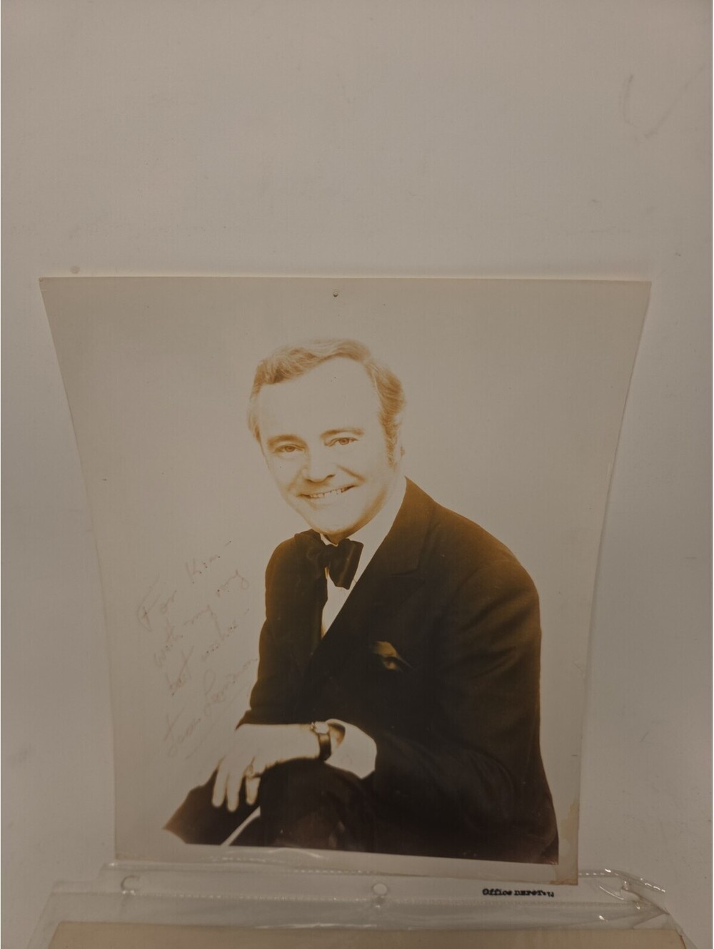 Jack Lemmon Signed Vintage Original Studio Promo 8x10 Portrait Photo Autograph